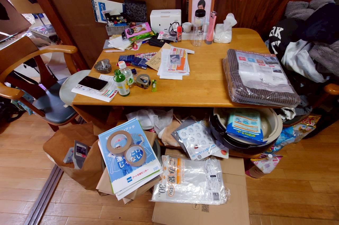 特殊清掃を伴う遺品整理｜京都府宇治市｜孤独死の事例