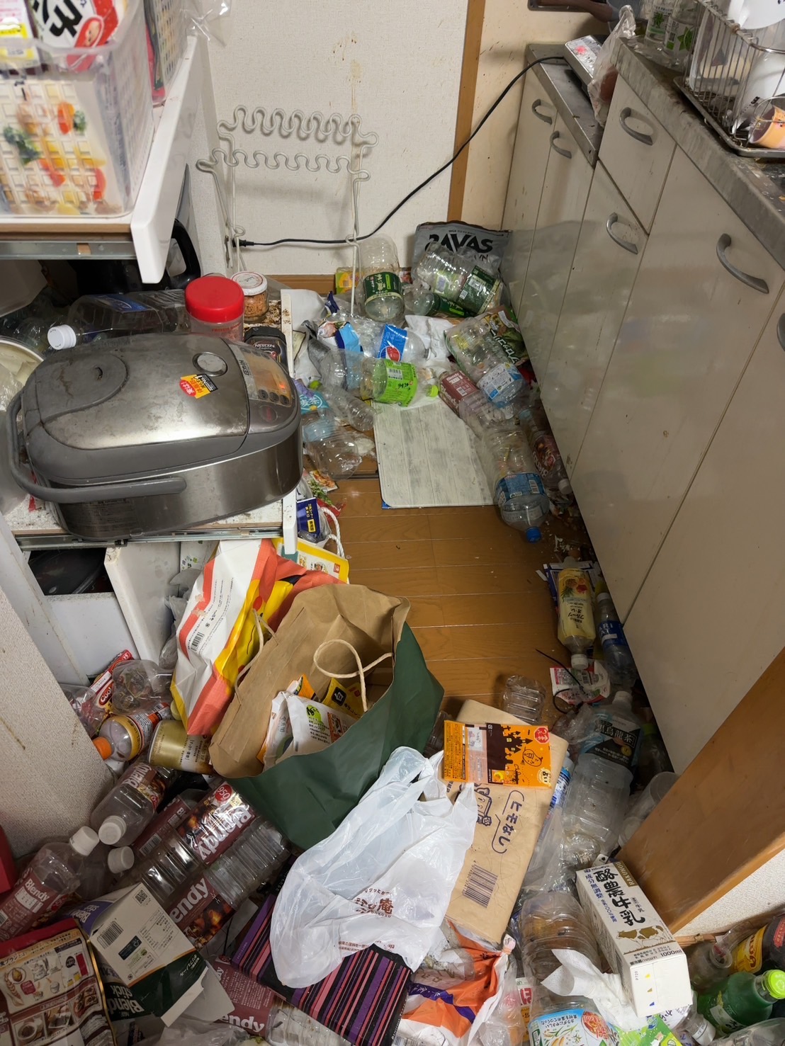特殊清掃を伴う遺品整理|福島県いわき市|孤独死の事例