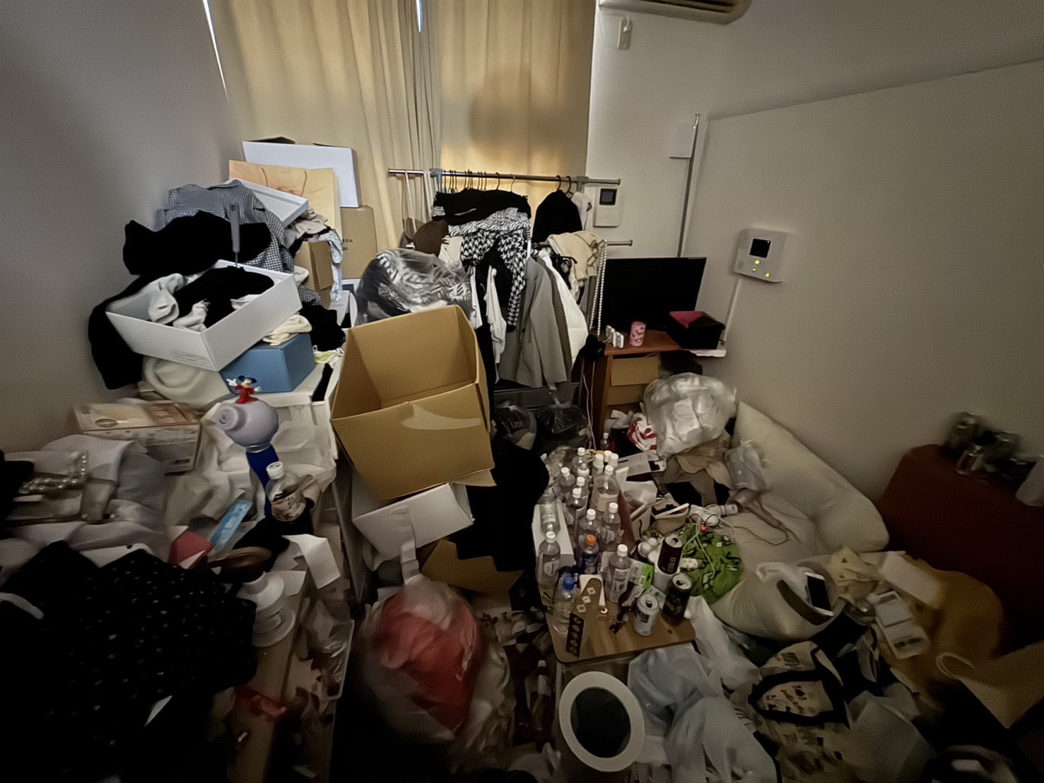 故人の趣味部屋を整理｜北海道札幌市中央区｜大量のコレクションを分別