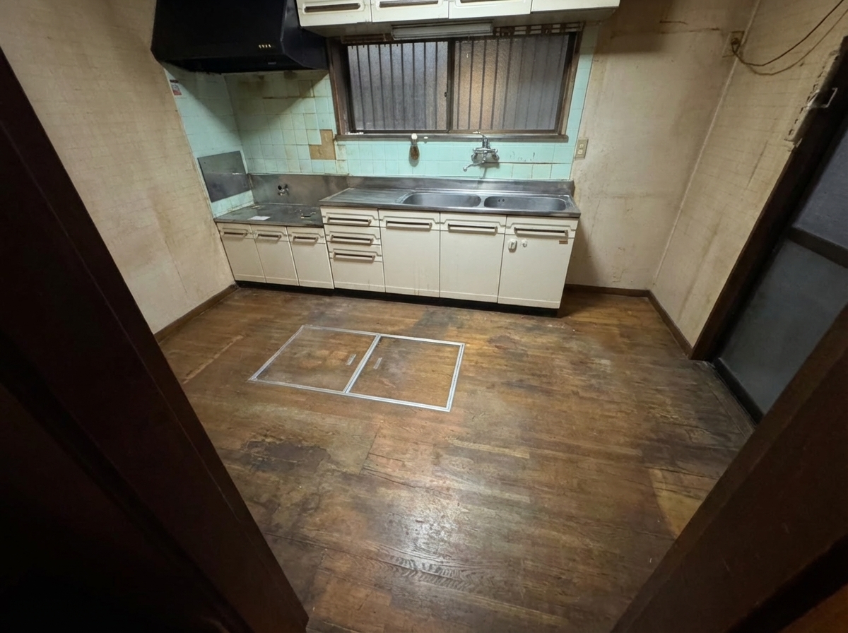 菊池市｜施設入居に伴う実家一戸建て遺品整理