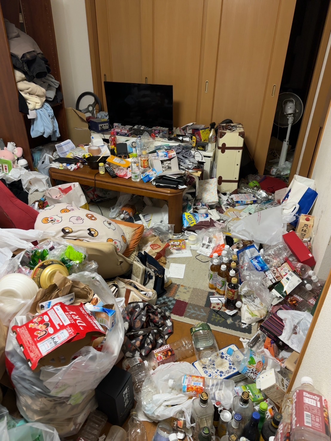 延岡市｜2DKアパートの遺品整理と不用品回収